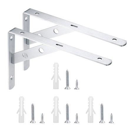 2 Pièces Supports Équerre Murale