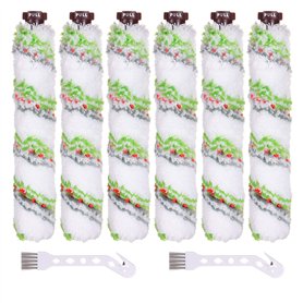 LTWHOME Remplacement Rouleau Brosse Multi-Surfaces pour Animal de Compagnie Convient pour Bissell Crosswave Pet Pro 2306A & Cros