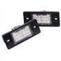 PolarLander 2Pcs Car LED Numéro de Plaque d'immatriculation Light No Error for P-orsche C-ayenne 955 957 V/W Touareg Passat Tigu