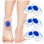 3 Paires Talonnettes en Gel Epine Calcaneenne Silicone Talonette