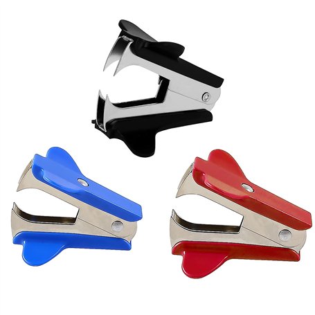 Graplan 3 Pièces Ôte-Agrafes Dégrafeur Portable Bureau Dégrafeur Document pour Agrafeuse Maison Bureau