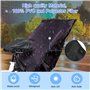 Housse de pluie pour siège de vélo pour enfant, Housse Imperméable Siège Vélo Enfant avec Bandes réfléchissantes Protection cont