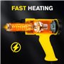 Carehabi Decapeur Thermique 2000W, Pistolet à Air Chaud 50℃- 600℃ avec Température Réglable, 4 Buses, Spatule et Grattoir à Main