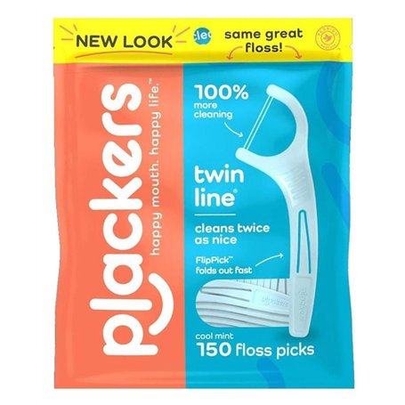 Plackers Twin-Line Dental Flossers by Plackers