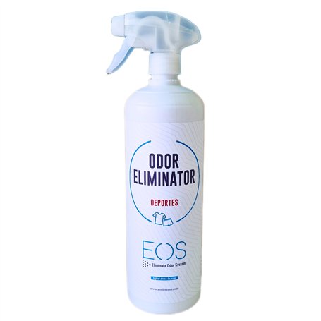EOS Spray Destructeur d'Odeur | Efficace Neutraliseur d'Odeur Transpiration pour Vêtements de Sport