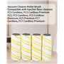 Jissta Rouleaux De Rechange Pour FC3 FC3D FC7 FC5(4 brosses à rouler),Remplacement des Rouleaux, YH1462-02