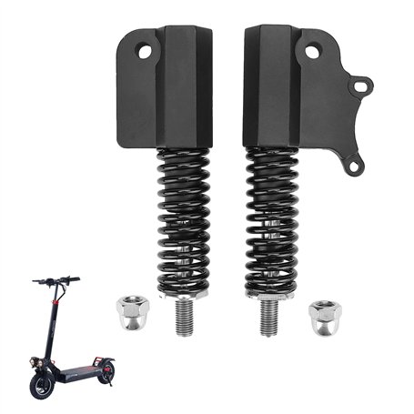 Fututech 10 Pouces 1 Paire Amortisseur Avant Hydraulique pour Kugoo M4 Suspension Fourche Avant pour Scooter Electrique Accessoi