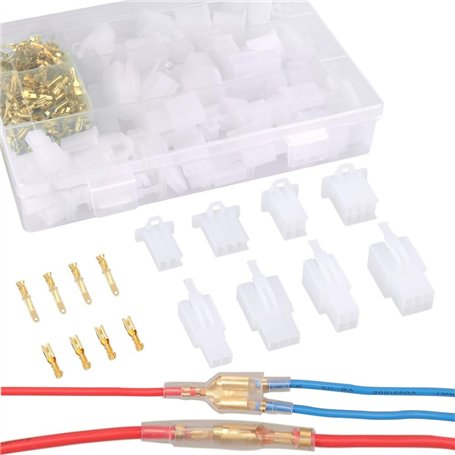 CAREDGO 380 PCS Connecteur Électrique Moto 2 3 4 6 Broches