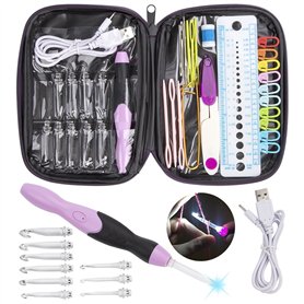 Feelava LED Aiguille à Crochet