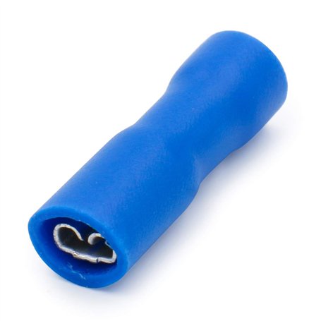 Heschen Lot de 100 bornes de câble femelles en vinyle à déconnexion rapide entièrement isolées 2