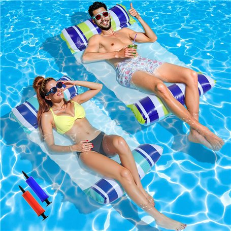 Lot de 2 Bouee Piscine Adulte