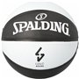 Ballon de basket Spalding Asvel Sz7 Blanc Noir (Taille 7)