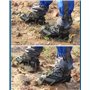 Crampon Chaussures Neige，Crampons antidérapants，pour Chaussure, Griffes à Crampon, Crampon Chaussures Neige et Glace de Randonné