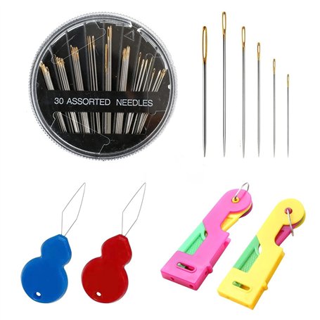 SLEEKEE 30 Aiguilles À Coudre À La Main