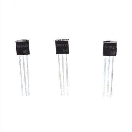 (Paquet de 20) MPSA13 TO-92 NPN Transistors Darlington à encapsulation plastique 30V 500mA 625mW hFE: 5000-10000
