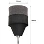 POFET 10pcs Mousse éponge Pointes de flèche Pointes de sécurité Souples Conseils de Pointe pour tir à l'arc Chasse Pratique CS J