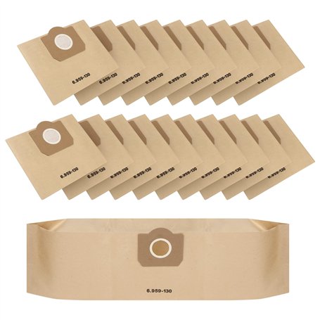 Lot de 20 Sacs Aspirateur Pour 6.959-130.0 WD3
