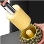 [Améliorer, renforcer, épaissir la lame] Trancheuse d'ananas de haute qualité, outil de vide d'ananas en acier inoxydable pour l
