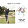 Asotagi Lot de 6 anneaux en plastique anti-perte pour tee de golf avec sangle