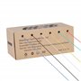 Tuofeng 28awg fil de silicone flexible, fil de silicone isolé de fil de cuivre étamé n ° 28 (6 couleurs différentes, 13 mètres c
