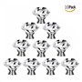 Gearmax® 30mm Poignées Boutons Transparent Diamant Cristal Verre Portes Meuble Tiroir Placard Décoration 10 pièces/Set(Transpare