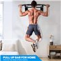 Vexloria poignées antidérapantes, Barre de Traction Fitness, Multi-Grip Pull Up Bar, Fonction supplémentaire pour Cordes Anneaux