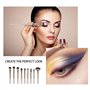 Eupneicu Pinceaux De Maquillage Set [9 Unités], Pinceaux De Maquillage Yeux, Outils De Maquillage Pour Ombres À Paupières Et Sou
