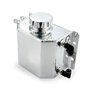 Heinmo Réservoir d'expansion universel en alliage d'aluminium pour liquide de refroidissement de radiateur avec bouchon de vidan