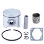 Haishine 44mm Piston Anneau Roulement À Aiguilles Cylindre Kit De Joints pour Husqvarna 350 351 2150 CS2150 CS2145