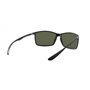 Ray-Ban Liteforce Montures de Lunettes, Noir (Matte Black/Polar Green), 62 Homme