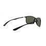 Ray-Ban Liteforce Montures de Lunettes, Noir (Matte Black/Polar Green), 62 Homme