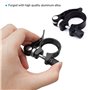 YEYIT Colliers de Selle pour Vélo 2 Pièces Collier de Selle de Vélo en Alliage d'Aluminium,28.6mm&31.8mm Pince de Tige de Selle