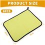 Lot de 6 Chiffons en Microfibre pour Voiture - 600 GSM - Chiffon en Microfibre - Chiffons de séchage Ultra Doux - Convient pour