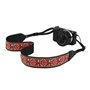 Sangle Appareil Photo Réglable - Lanière Appareil Photo Ergonomique - Camera Strap Universelle pour Reflex/Numérique (Noir)