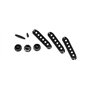 Fender "Stratocaster Accessory Kit" Set d'accessoires pour Stratocaster - Noir