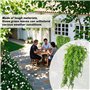 Lot de 2 Plante Artificielle Exterieur,Fausse Plante tombante,décorations Terrarium Interieur,Plantes suspendues, Reptiles artif