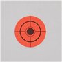 ANCLLO 3 Pouces Autocollants Ronds Cible pasteurs cibles de tir adhésives Points cibles-Rouge Fluorescent et Noir