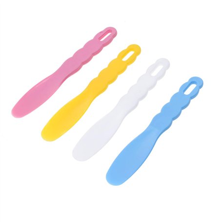 SUPVOX Spatule de mélange en Plastique du Laboratoire 4pcs Dentaire pour l'alginate matériel d'empreinte