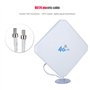 Antenne 4G LTE,ASHATA antenne Haute Puissance LTE TS9 3G Amplificateur de réseau de l'antenne 35dBi 4G, antenne de Signal WiFi A