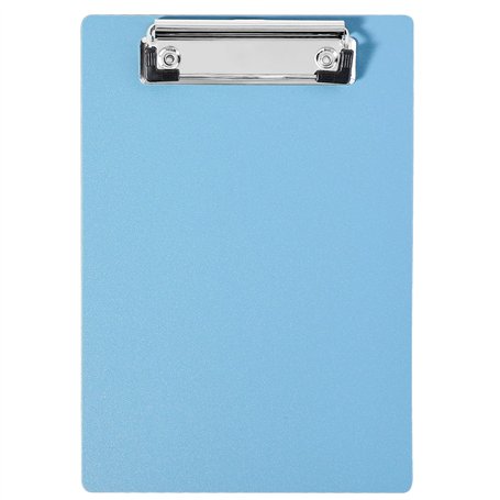 Petit porte-bloc A5 avec pince en métal caoutchouté