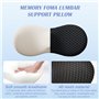PRZRAO Coussin Lombaire Voiture, Oreiller de Soutien Lombaire pour Chaise de Bureau, Oreiller Lombaire Coussin, Coussin de Dossi
