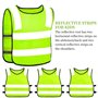 EASYKEENECOM Lot de 9 gilets de sécurité pour enfants - Gilet de sécurité pour enfants - Gilet réfléchissant pour enfants - Pour