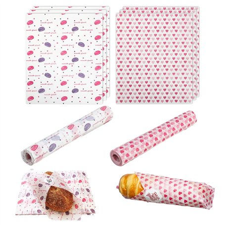 100 Papier D'emballage Alimentaire