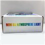 Boule Disco USB Lumière de Fête, Portable Jeux de Lumiere RGB Couleurs LED Lampe de Scène Disco Boule à Facette Fête Éclairage C