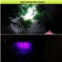 Lampe Frontale UV, WESLITE Ultraviolette Lampes Frontales LED Rechargeable Lampe Frontal Blacklight pour la Pêche/les Scorpions/