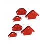 QWORK® 6 Pièces Aimant Soudure, Positionneur Soudure Magnétique Angle Soudure 30°/45°/60°/75°/90°/105°/120°/135°, Force de Maint
