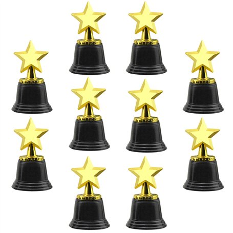 10 pièces de trophées étoiles
