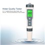 Testeur de qualité de l'eau - Compteur de pH - Appareil de mesure du pH - Pour - 3 en 1 - Portable - Digital TDS PH - Températur