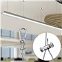 PHIOMUUE Lot de 10 clips de câble métallique pour câble métallique de 1 à 2 mm de diamètre, clips de câble métallique avec bouch