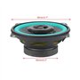 Hlyjoon Car Tweeter Haut-Parleur 1Pc 4 Pouces Super Power Haut-Parleur Haut-Parleur Corne 100W 12V Panneau de Porte du véhicule